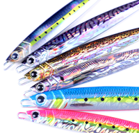 Usine ventes 40G/60G/80G/100G/120G/150G /200G 3D Imprimer Gabarit En Métal Leurre De Pêche et En Haute Mer Bateau De Pêche Gabarit Leurre