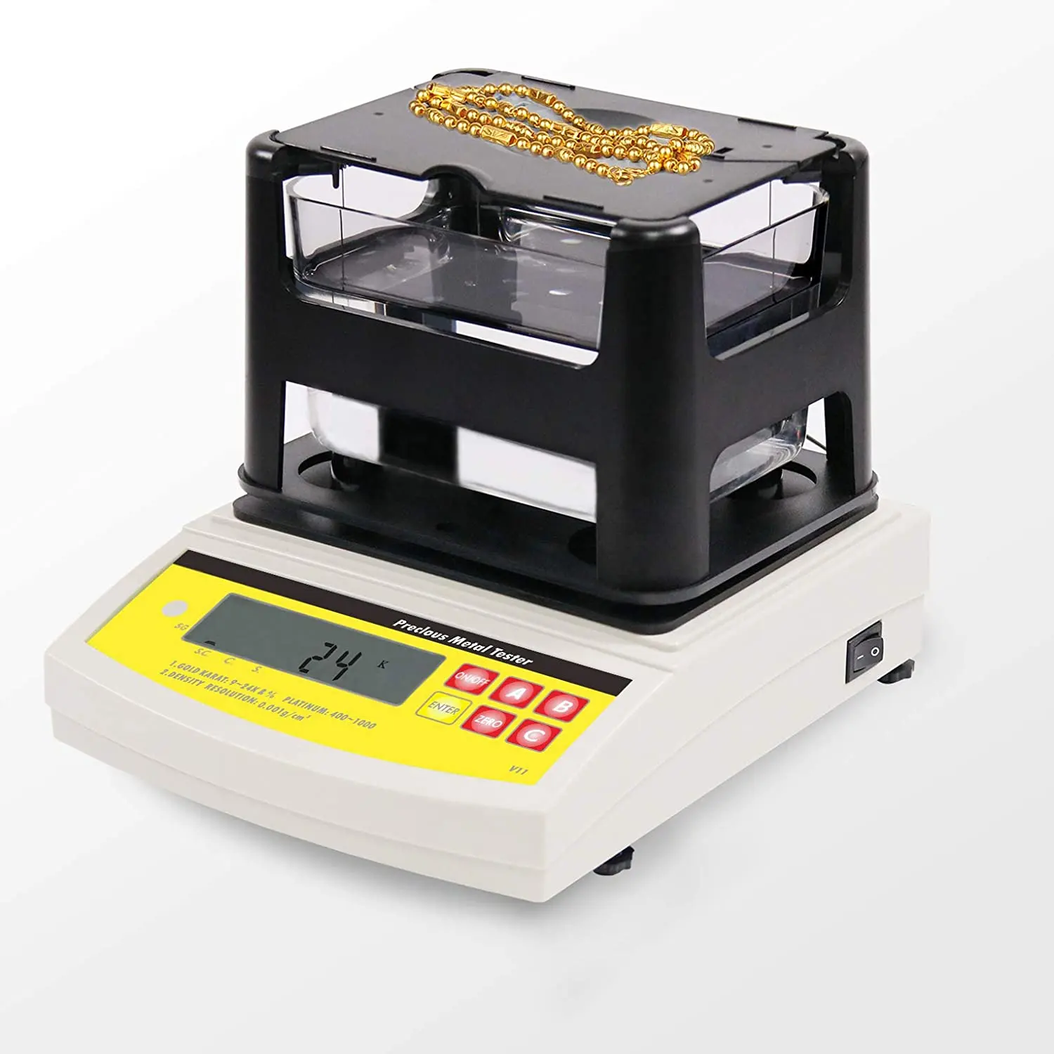 DH-300K Jewelry Tools Portable Gold purity Testing Machine Price