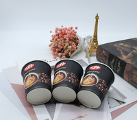 Jetable peut être personnalisé impression 4oz-20oz tasses à café gobelets en papier gobelets jetables