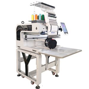 Máquina de Bordar Computarizada de Una Cabeza, Modelo Más Reciente, Alta Precisión, 300W, 1200 RPM, para Gorras, Camisetas, Logotipos 3D, Costura Doméstica, Motor con Engranajes - Product Image 1