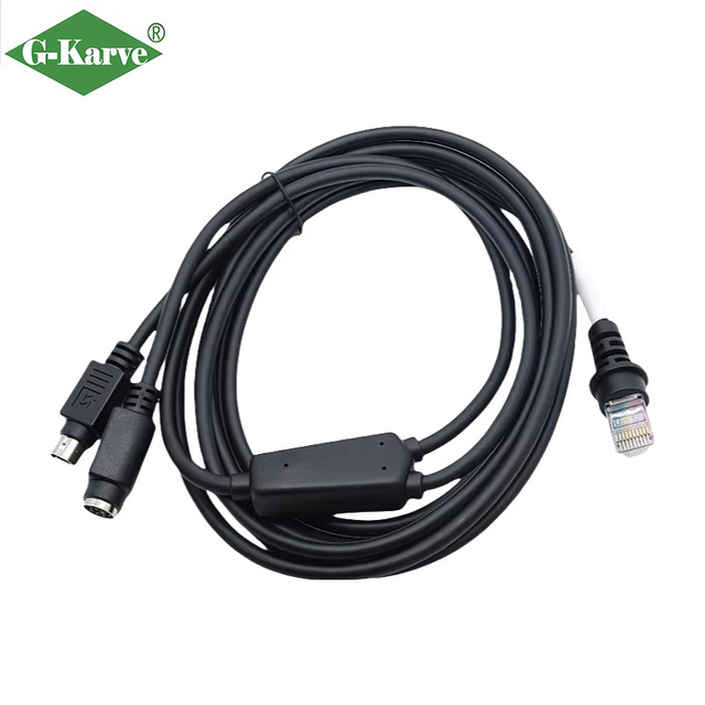 Wholesale ODM Barcode Scanner Cable for MS7120/9540/5145 - USB/PS2/RS232 Interface, PS2 Scanner Cable for Barcode Reader Cable