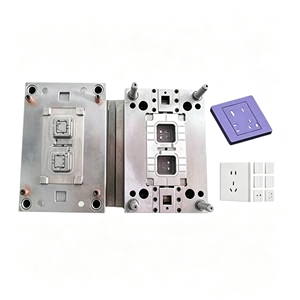 Custom 86 Type Wall Switch Socket Plastic Injection Mould ABS/PC Electrical Outlet Panel & Housing Mold OEM ODM - Product Image 3