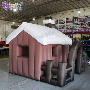 Custom Made Yard Christmas Decorative Ornaments Giant Inflatable Christmas House Village