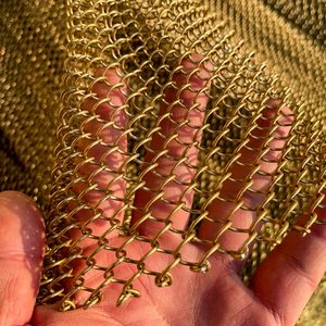 <span class=keywords><strong>Rideau</strong></span> en maille métallique élégant et réglable <span class=keywords><strong>pour</strong></span> cloisonnement - Product Image 2