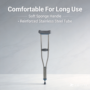 Aluminum Alloy Elbow Crutch Rehabilitation Underarm Crutch Walking Sticks - Product Image 6