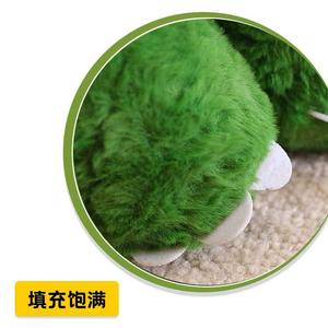 Peluche Dinosauro Verde Cartone Animato, Tirannosauro Rex con Ali, Cuscino Morbido per Bambini, Bambola Animale Imbottita, Cuscino per Bambini - Product Image 4