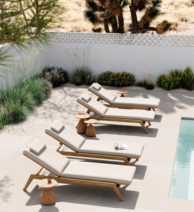 Mobilia esterna dell'hotel divano Chaise Lounge spiaggia piscina Patio Set <span class=keywords><strong>salotto</strong></span> <span class=keywords><strong>giardino</strong></span> - Product Image 1