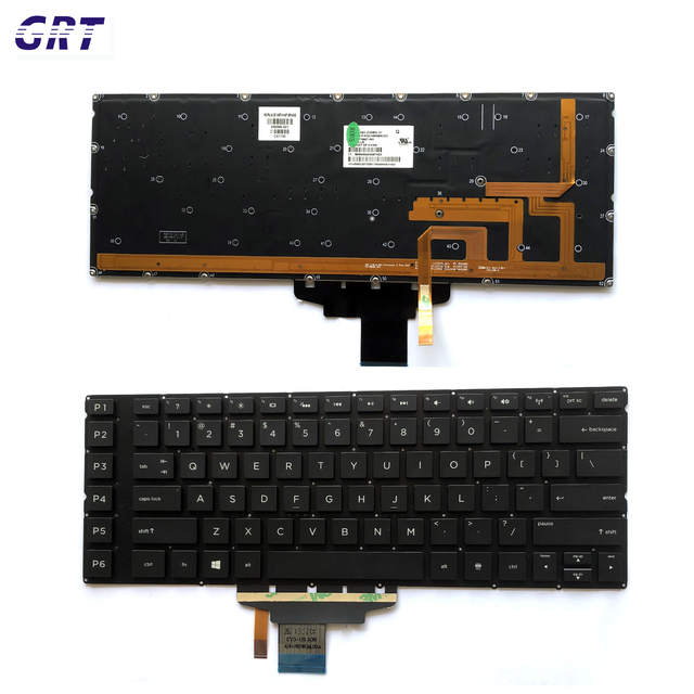 NEW Genuine Backlit Notebook Keyboard for HP Laptop Keyboard Omen 15-5000 15-5100 15T-5000 15T-5100 Laptops Cheap Price