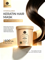 MYBLONDO Masque capillaire protéiné, traitement capillaire, après-shampoing et masque capillaire au collagène, 600 ml, fabrication originale OEM, marque privée