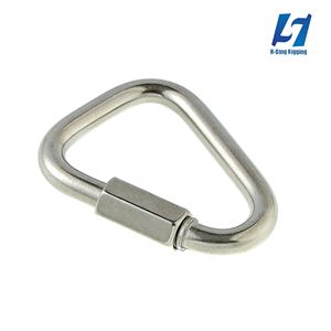 <span class=keywords><strong>Mousqueton</strong></span> forgé en acier inoxydable galvanisé <span class=keywords><strong>Delta</strong></span> Quick Link pour applications de gréement maritime et de levage minier - Product Image 5