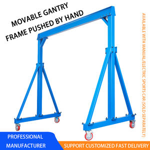 단일 대들보 실내 갠트리 크레인 전기 호이스트 - Product Image 2