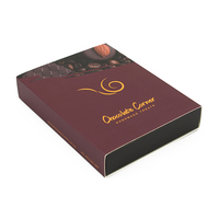 Emballage vide en papier avec boîte de Date fantaisie Premium personnalisée pour chocolat