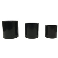 Kopling Pipa UPVC Plastik Industri DN15-DN100 1/2''-4'' Kopling Silinder Lurus Min. Pesan 1 Buah