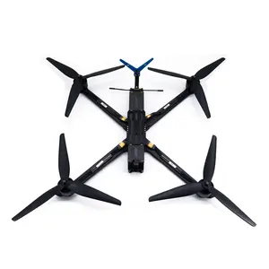 Fpv Drone 10 pulgadas Max Carry 4Kg Adopt 3115 900Kv Motor Rushfpv 1,2G 1,6 W Vtx Cámara térmica opcional Cámara de visión nocturna Fpv