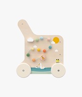 Marche-bébé en bois Tiny Love sur le thème des agriculteurs pour bébés et tout-petits de 6 mois à 3 ans, capacité de charge de 15 kg