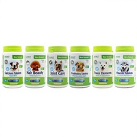 Comprimés multivitaminés premium pour animaux de compagnie, riches en calcium et en protéines, pour la vitalité quotidienne et le soutien immunitaire des chiens, marque privée OEM
