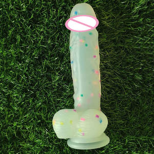Confetti <span class=keywords><strong>Dildo</strong></span> Realistische Heldere Siliconen Zuignap Vrouwen Seksspeeltje, Zachte Huid Voelen Siliconen <span class=keywords><strong>Dildo</strong></span> 'S, Levensechte Anale <span class=keywords><strong>Dildo</strong></span> 'S - Product Image 1