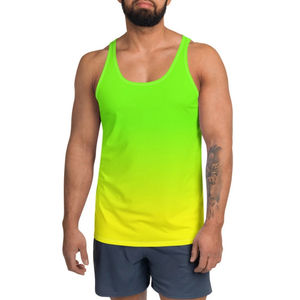 Camiseta sin mangas para gimnasio para hombre – Chaleco de entrenamiento sin mangas de secado rápido - Product Image 2