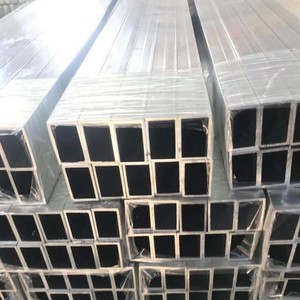 Services de pliage/découpe/soudage de tubes carrés en <span class=keywords><strong>aluminium</strong></span> <span class=keywords><strong>brut</strong></span> 6063 de haute qualité - Longueur personnalisée pour la construction et le mobilier - Usine - Product Image 2