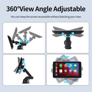 Reproductor Multimedia de Video para Auto Universal de 7 Pulgadas, Radio para Auto, Carplay Inalámbrico, Navegación GPS, Apple Android Auto, Pantalla Táctil - Product Image 6