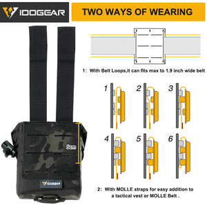 IDOGEAR nouveau Nylon Style <span class=keywords><strong>Grenade</strong></span> pochette 500D Nylon tactique MOLLE unique <span class=keywords><strong>Frag</strong></span> pochette <span class=keywords><strong>Grenade</strong></span> pochette pour ceinture - Product Image 6
