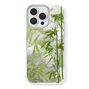 Funda Vortex Shell IND Estilo Chino Nuevo en Verde TPU+PC para iPhone 16 Pro Max 15 14 Plus 13 12 11 7 8 XR X XS, Funda Suave - Product Image 6