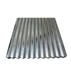 Building Material China Supplier 20G 40G 60G 28 Gauge Zinc Coated Iron Metal Galvanized Corrugated Steel Roofing Sheet