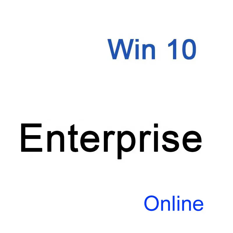 Genuine Win 10 Enterprise-Lizenz 100 % Online-Aktivierung wird gesendet von Ali Chat