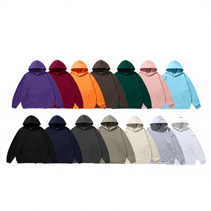 Sudaderas Unisex con Capucha, 500g GSM, 100% Algodón, Sólidas, Gruesas, Extra Grandes, con Logotipo Bordado Personalizado, DTG, Ecológicas, Transpirables - Product Image 4