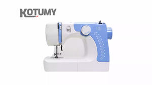 Machine à coudre 12 points intégrés Double fil <span class=keywords><strong>pour</strong></span> débutants Artisanat DIY Mini machine à coudre - Product Image 6