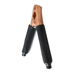 Pinces crocodiles isolées à poignée en plastique <span class=keywords><strong>pour</strong></span> <span class=keywords><strong>batterie</strong></span>, connecteur de câble de <span class=keywords><strong>chargeur</strong></span> de voiture - Product Image 1