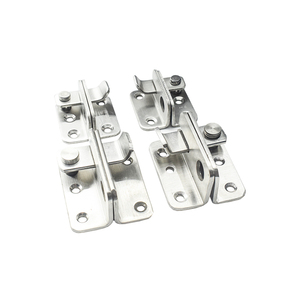 Cerradura de Seguridad Antirrobo de Acero Inoxidable para Puerta, Cerrojo de Superficie para Gabinete Deslizante de Madera - Product Image 4
