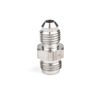 Adaptateur hydraulique en acier inoxydable, raccords de tuyauterie droits à expansion avec filetage externe AN3/AN4, ajustement universel