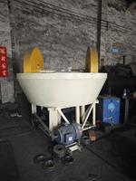 Broyeur minier à double rouleaux 1200 1500 1600, Moulin à cuve humide pour l'or