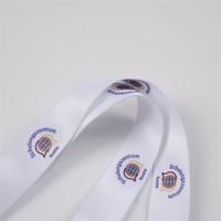CH Wholesale Sublimation Printing Polyester Lanyards With Logo Custom Certification Keychain OEM ODM ECO Promotion Event Gifts