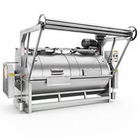Laveuse industrielle de grande capacité 200 kg / Machine à laver commerciale à fonctionnement stable pour linge, serviettes et draps