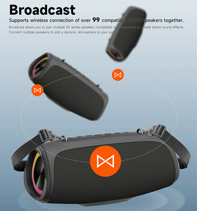 Leistungs starke Lautsprecher Wiederauf ladbare hochwertige Lautsprecher Tragbare drahtlose DSP-Subwoofer-Dual-Pairing-Lautsprecher für den Außenbereich - Product Image 4