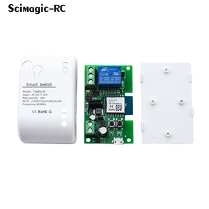 Tuya-interruptor Wifi inalámbrico para domótica, módulo de relé de automatización de hogar inteligente, funciona <span class=keywords><strong>con</strong></span> <span class=keywords><strong>Alexa</strong></span> - Product Image 5