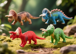 Figurines de dinosaures en plastique à l'échelle pour enfants de 7 à 12 ans, thème animaux, figurines de collection unisexes, articles finis - Product Image 2