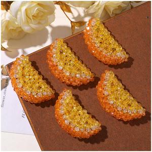 Accessories Light Luxury Korean Sweet Orange Petals Charms Components Cool Personality School Luggage Accessories - Product Image 3