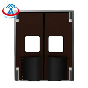 ZHTDOORS Popular Products High Strength Industrial Steel Fire Doors Are Strong Impact Resistant And Have A Long Service Life