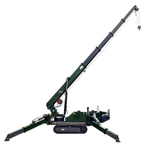 Xây dựng cần cẩu 3t Kính thiên văn Nâng Thủy Lực 2-14t Kính thiên văn OUTRIGGER mini Spider <span class=keywords><strong>Crane</strong></span> Lift - Product Image 2
