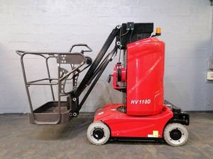 Plataforma de Trabajo Aérea Eléctrica Hv110d, Nueva, Precio de Fábrica, Altura de Elevación de 11 m, Material de Acero, para Comercios y Hoteles, Producto Más Vendido - Product Image 2