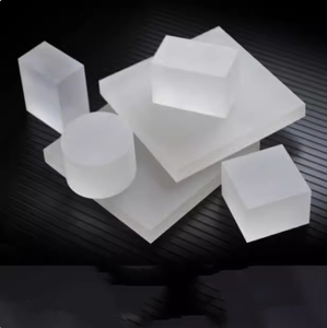 Nhà máy tùy chỉnh Frost <span class=keywords><strong>Acrylic</strong></span> Logo hiển thị đứng <span class=keywords><strong>Acrylic</strong></span> Đăng khối hiển thị - Product Image 2