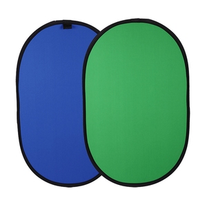 Cloth Panel Photo Studio Video Movie Film Camera Phone Shoot Photography Solid Color Muslin <strong>Background</strong> Oval Blue Green Backdrop - Product Image 3