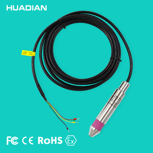 Ce ATEX IP68 SS304 Tank <span class=keywords><strong>Level</strong></span> Meter với đầu dò mực nước logger 4 dây 4-20mA RS485 PTFE chìm cảm biến mức độ với báo động - Product Image 1