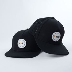 Gorra de Béisbol de 5 Paneles con Logotipo Personalizado, Malla Trasera, Impermeable, de Secado Rápido, con Orificios Cortados con Láser, Gorra de Golf de Alto Rendimiento - Product Image 5