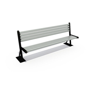 Feiyou Playground Park Bench con colores personalizados City Furniture Outdoor Banco <span class=keywords><strong>sostenible</strong></span> - Product Image 5