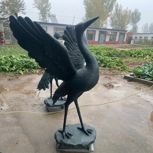 Art métallique personnalisé, statues d'animaux en cuivre grandeur nature, cerf, cheval, sculptures en bronze pour jardin, statue de renne en bronze coulé pour l'extérieur, à vendre - Product Image 4