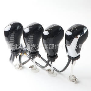 Pommeau de levier de vitesse Fuxin Led pour VW Mk6 Mk7 Passat B7 B8 en plastique PU, design ergonomique - Product Image 1